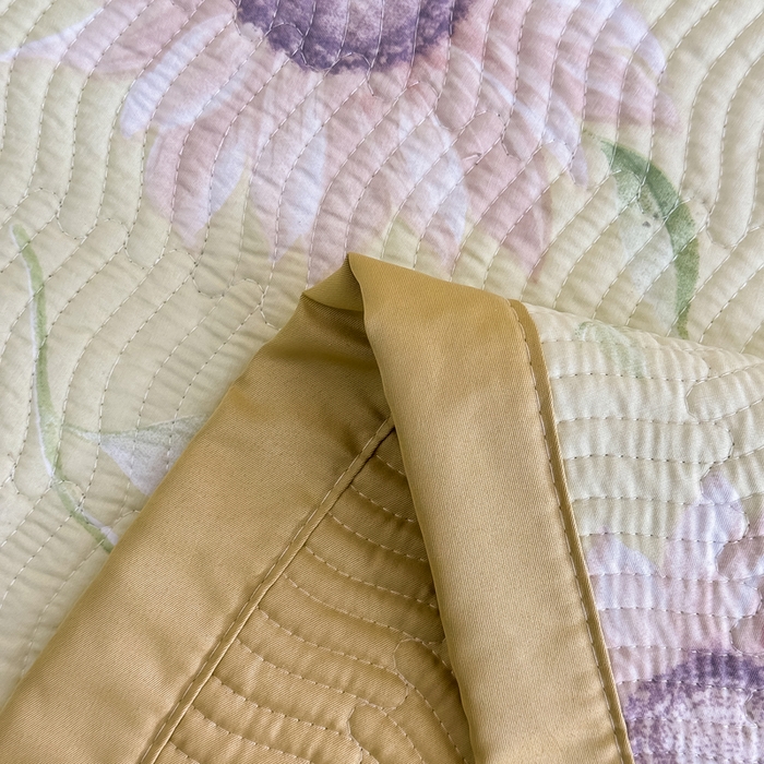 91家纺网 家纺一手货源 找家纺 晨晨家纺 2025新款A类印花莱赛尔天丝软席床盖三件套 林夕