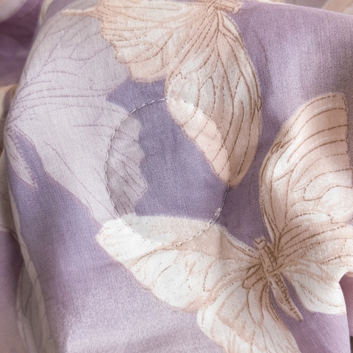 91家纺网 家纺一手货源 找家纺 晨晨家纺 2025新款A类印花莱赛尔天丝软席床盖三件套 梦蝶