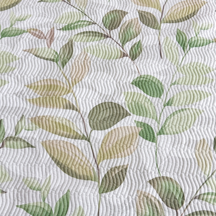 91家纺网 家纺一手货源 找家纺 晨晨家纺 2025新款A类印花莱赛尔天丝软席床盖三件套 语叶