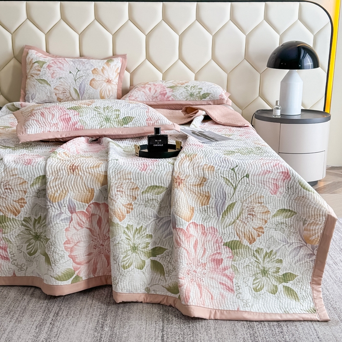 91家纺网 家纺一手货源 找家纺 （总）晨晨家纺 2025新款A类印花莱赛尔天丝软席夏被夏凉被空调被