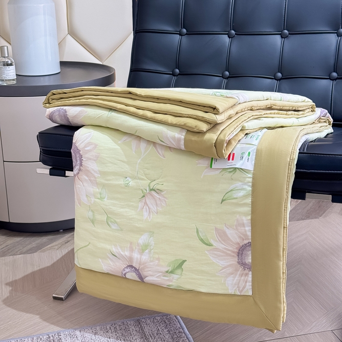 91家纺网 家纺一手货源 找家纺 （总）晨晨家纺 2025新款A类印花莱赛尔天丝软席夏被夏凉被空调被