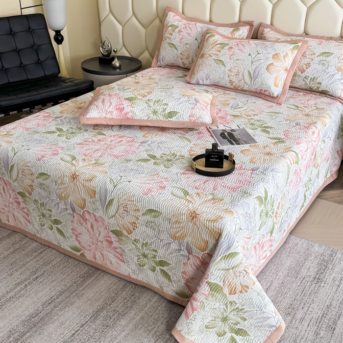 91家纺网 家纺一手货源 找家纺 晨晨家纺 2025新款A类印花莱赛尔天丝软席夏被夏凉被空调被 澜梦