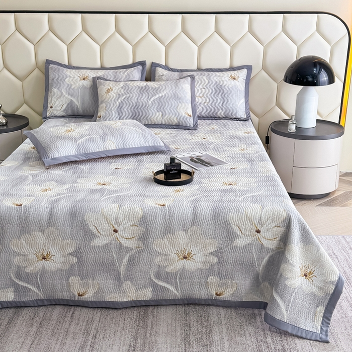 91家纺网 家纺一手货源 找家纺 晨晨家纺 2025新款A类印花莱赛尔天丝软席夏被夏凉被空调被 乐莹