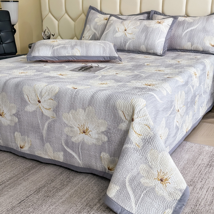 91家纺网 家纺一手货源 找家纺 晨晨家纺 2025新款A类印花莱赛尔天丝软席夏被夏凉被空调被 乐莹