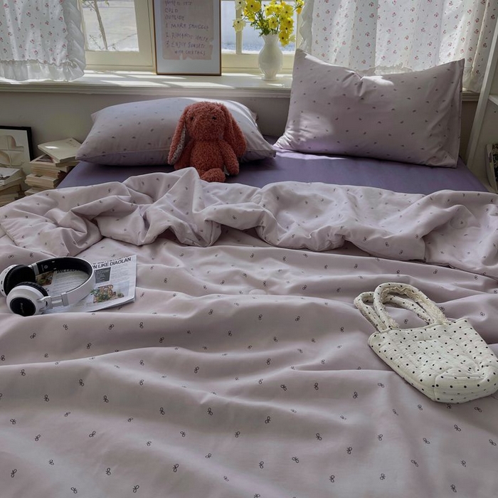 91家纺网 家纺一手货源 找家纺 繁花家居 2025新款AA版水洗棉超软夏被直播热款 紫蝶之梦