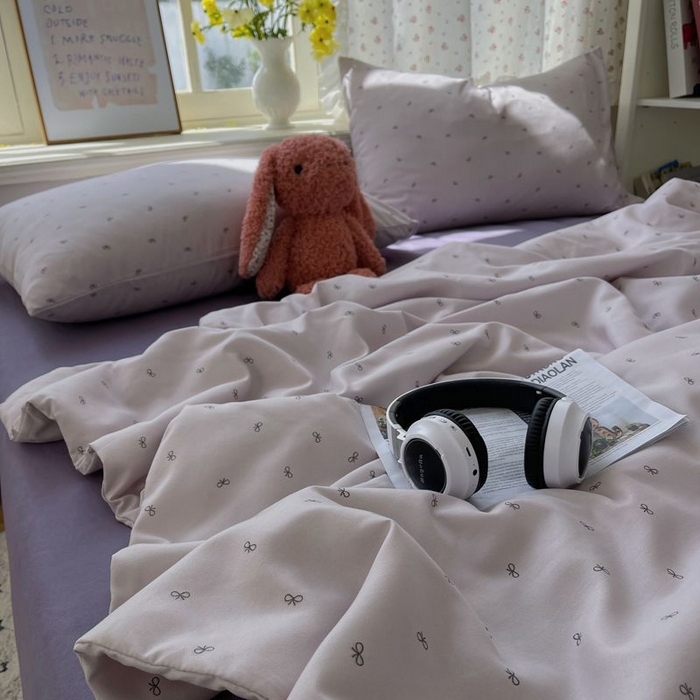 91家纺网 家纺一手货源 找家纺 繁花家居 2025新款AA版水洗棉超软夏被直播热款 紫蝶之梦