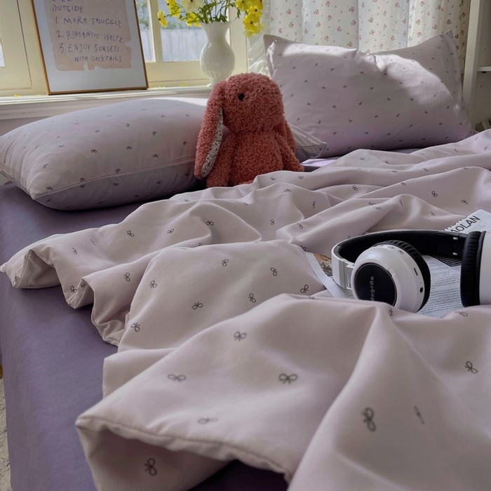 91家纺网 家纺一手货源 找家纺 繁花家居 2025新款AA版水洗棉超软夏被直播热款 紫蝶之梦