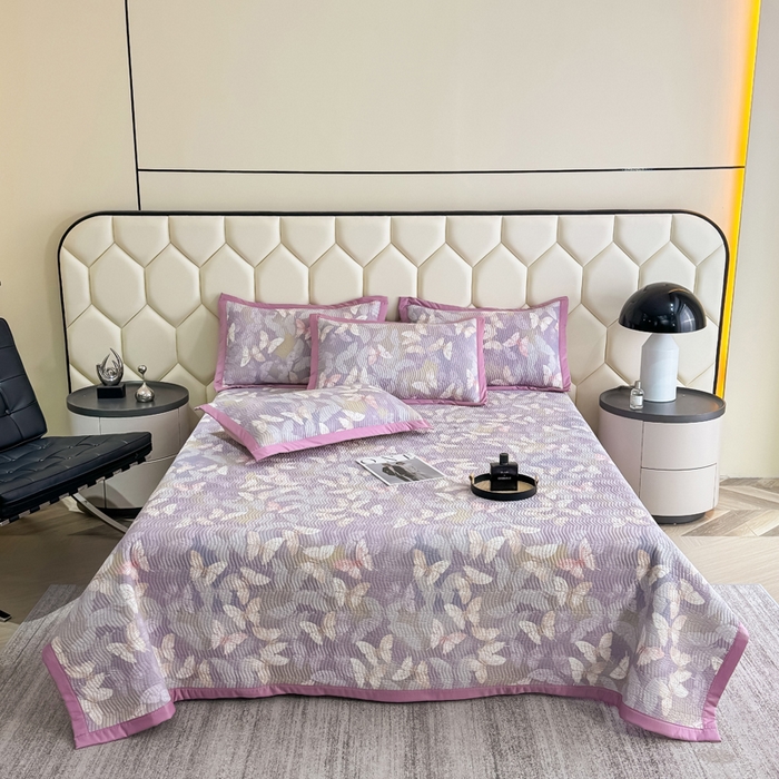 91家纺网 家纺一手货源 找家纺 晨晨家纺 2025新款A类印花莱赛尔天丝软席夏被夏凉被空调被 梦蝶