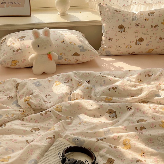 91家纺网 家纺一手货源 找家纺 繁花家居 2025新款AA版水洗棉超软夏被直播热款 碎花西高地