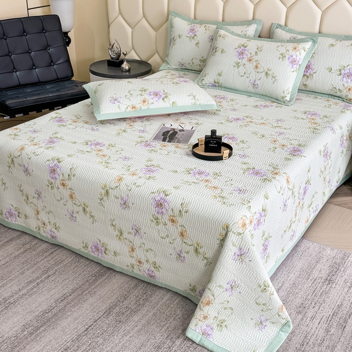 91家纺网 家纺一手货源 找家纺 晨晨家纺 2025新款A类印花莱赛尔天丝软席夏被夏凉被空调被 沐初