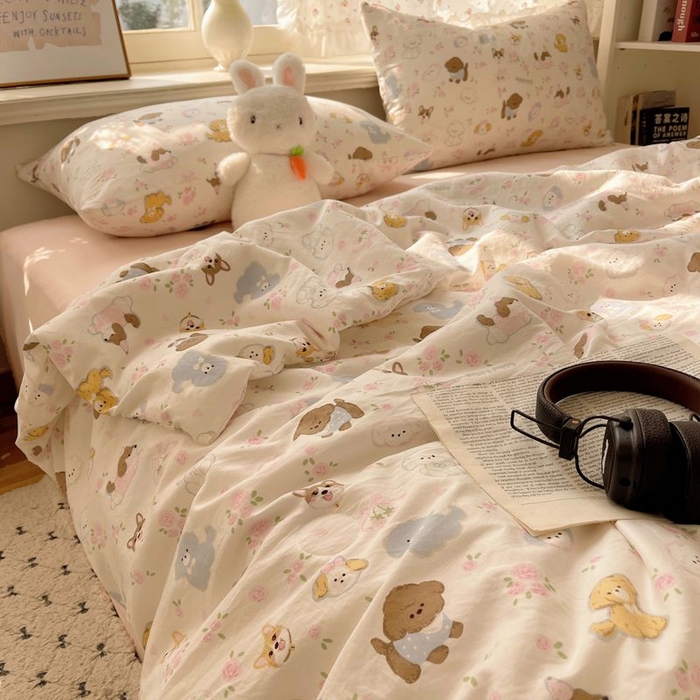 91家纺网 家纺一手货源 找家纺 繁花家居 2025新款AA版水洗棉超软夏被直播热款 碎花西高地