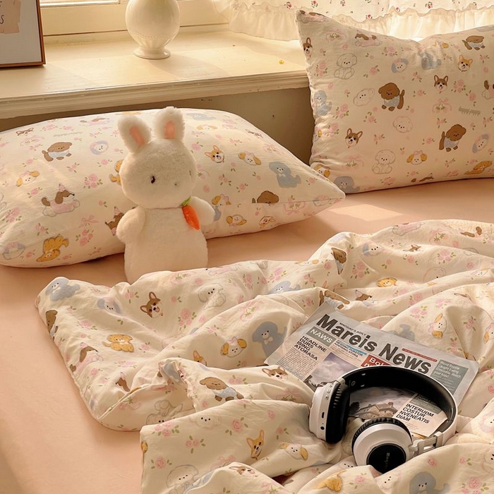 91家纺网 家纺一手货源 找家纺 繁花家居 2025新款AA版水洗棉超软夏被直播热款 碎花西高地