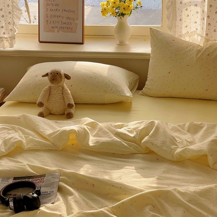 91家纺网 家纺一手货源 找家纺 繁花家居 2025新款AA版水洗棉超软夏被直播热款 星点斑斓