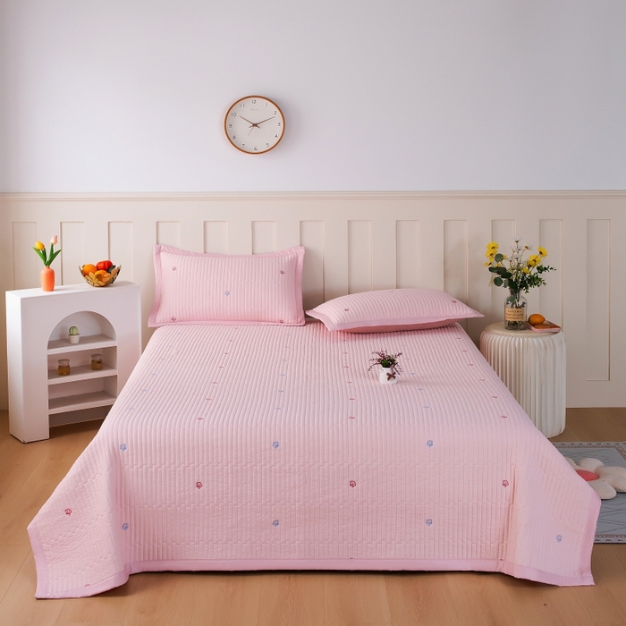 91家纺网 家纺一手货源 找家纺 （总）晨晨家纺 2025新款A类莱赛尔天丝刺绣款夏被系列 单夏被