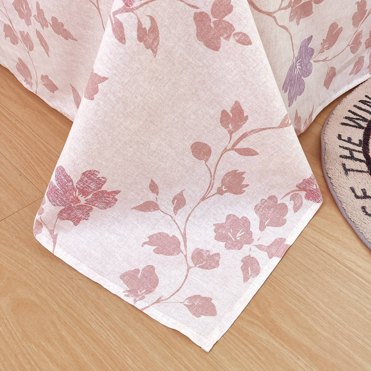 91家纺网 家纺一手货源 找家纺 大吉 2025新款亲肤舒适全棉纯棉喷气小清新印花系列单床单床单单件单品床单 春日