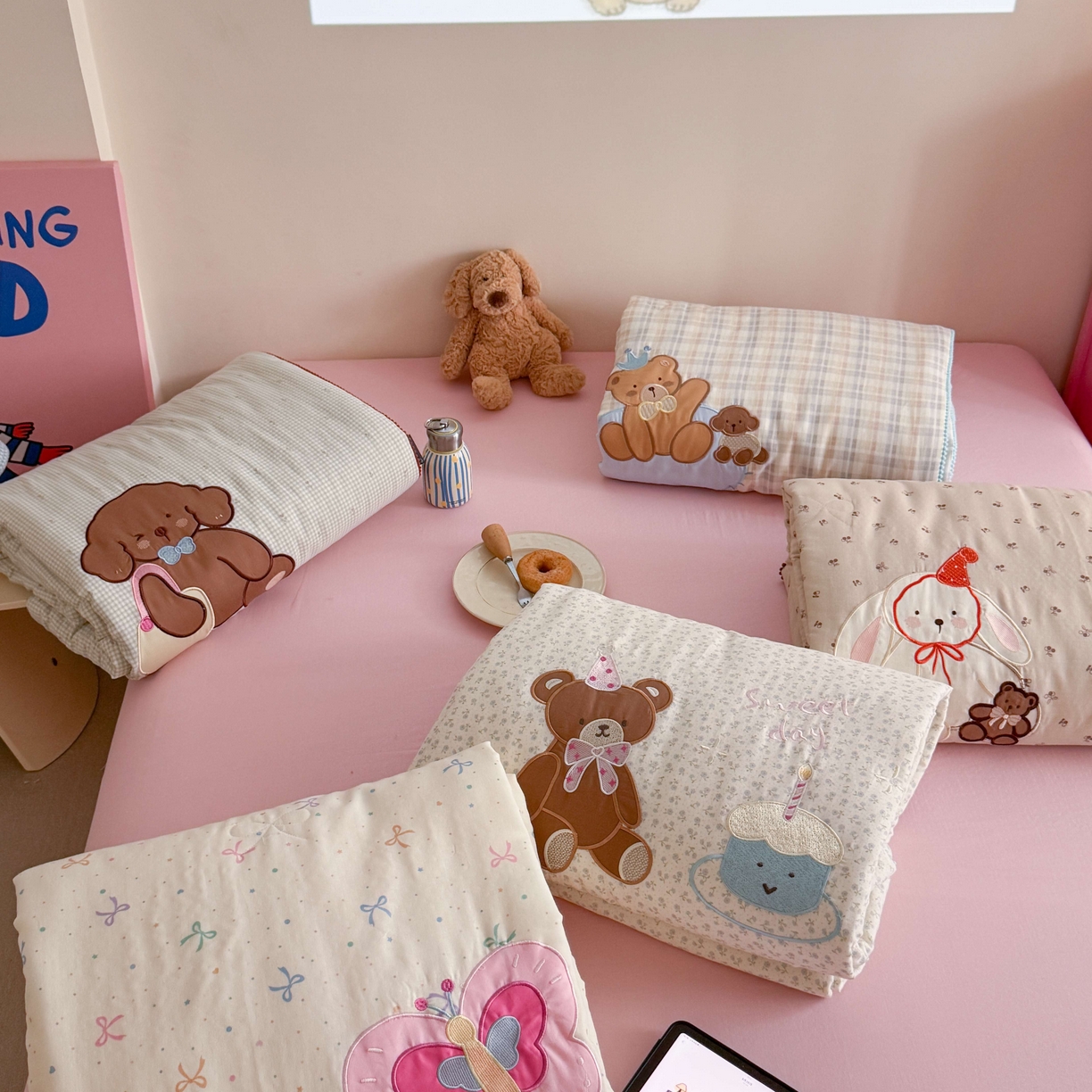 91家纺网 家纺一手货源 找家纺 （总）觅糖家纺 2025春夏新款全棉双层纱夏被夏凉被空调被