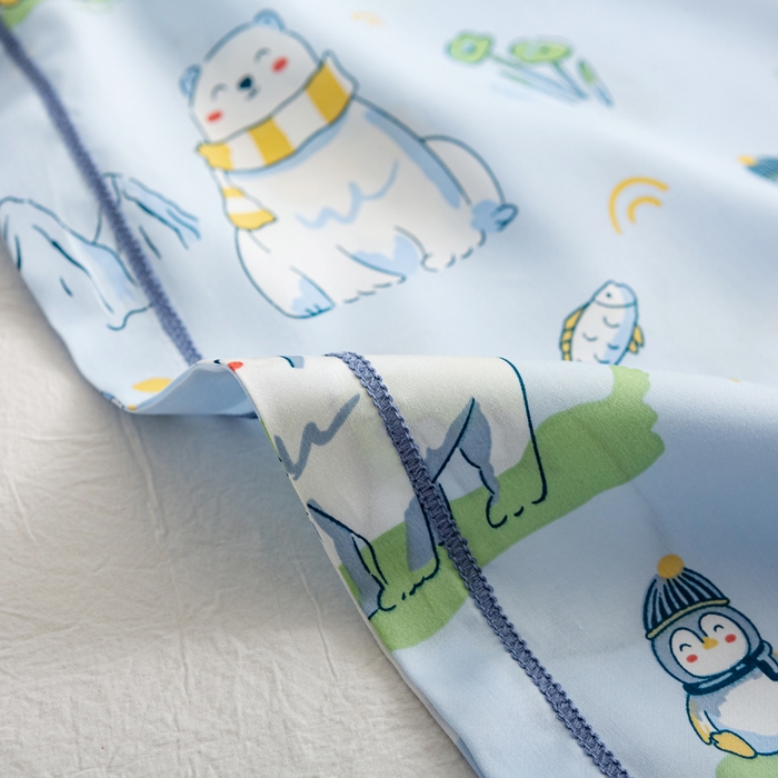 91家纺网 家纺一手货源 找家纺 （总）萌番宝 2025新款A类卡通莱赛尔天丝枕套50支儿童冰丝枕罩乳胶单枕套枕套单件