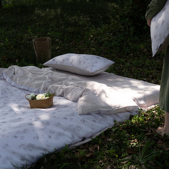 91家纺网 家纺一手货源 找家纺 禾时 2025新款60S兰精天丝数码印花四件套进口莱赛尔床品套件-知晓 知晓-玉