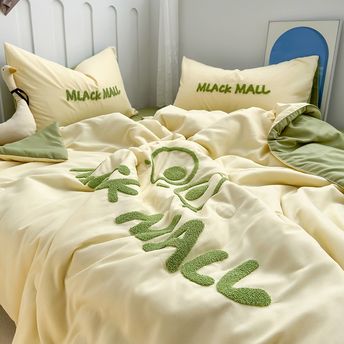 91家纺网 家纺一手货源 找家纺 （总）曼谷家纺 2025新款水洗棉超软毛巾绣夏被直播热款