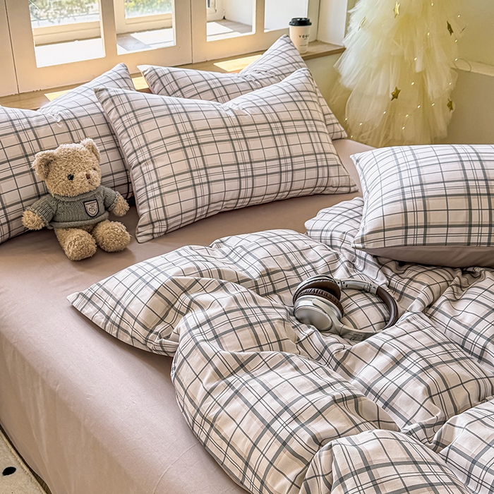 91家纺网 家纺一手货源 找家纺 （总）芊寻家居 2025新款13372全棉印花系列四件套