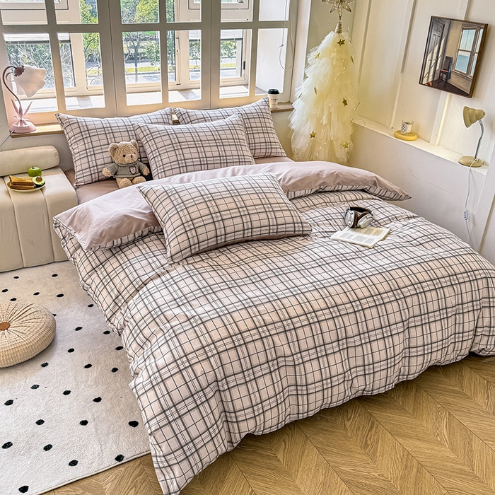 91家纺网 家纺一手货源 找家纺 （总）芊寻家居 2025新款13372全棉印花系列四件套