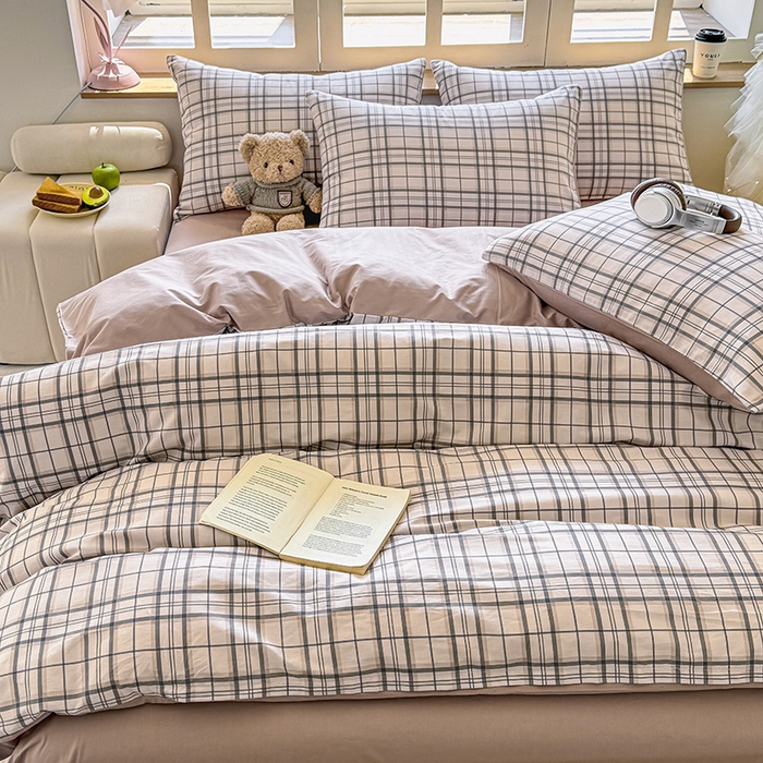 91家纺网 家纺一手货源 找家纺 （总）芊寻家居 2025新款13372全棉印花系列四件套