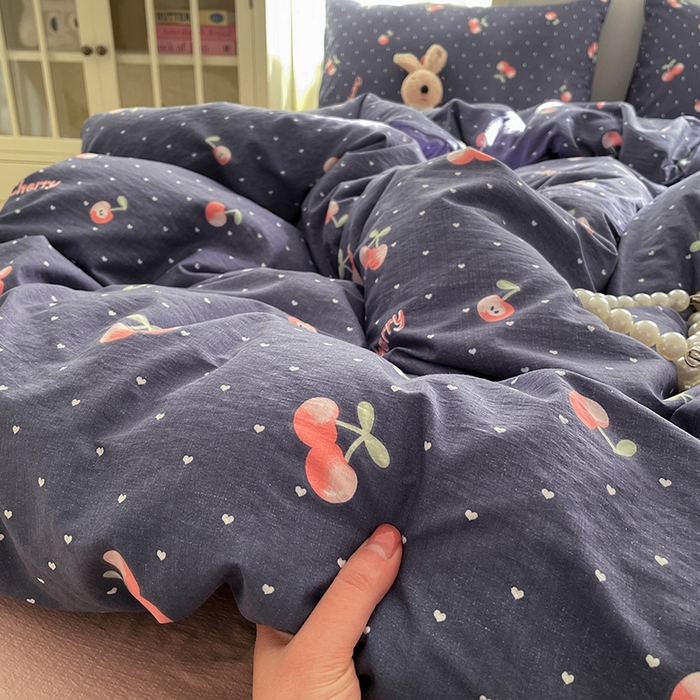 91家纺网 家纺一手货源 找家纺 贝扬思家纺 2025新款云感提花双层纱三件套-四件套-风格二 大吉大厘