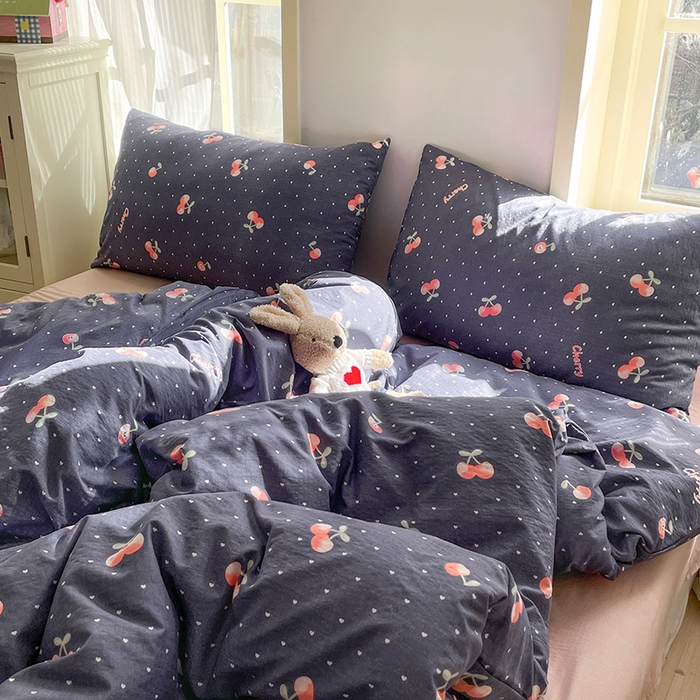 91家纺网 家纺一手货源 找家纺 贝扬思家纺 2025新款云感提花双层纱三件套-四件套-风格二 大吉大厘