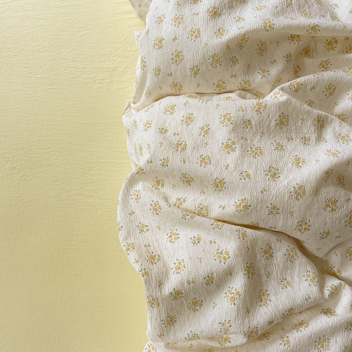 91家纺网 家纺一手货源 找家纺 贝扬思家纺 2025新款云感提花双层纱三件套-四件套-风格二 橘子海