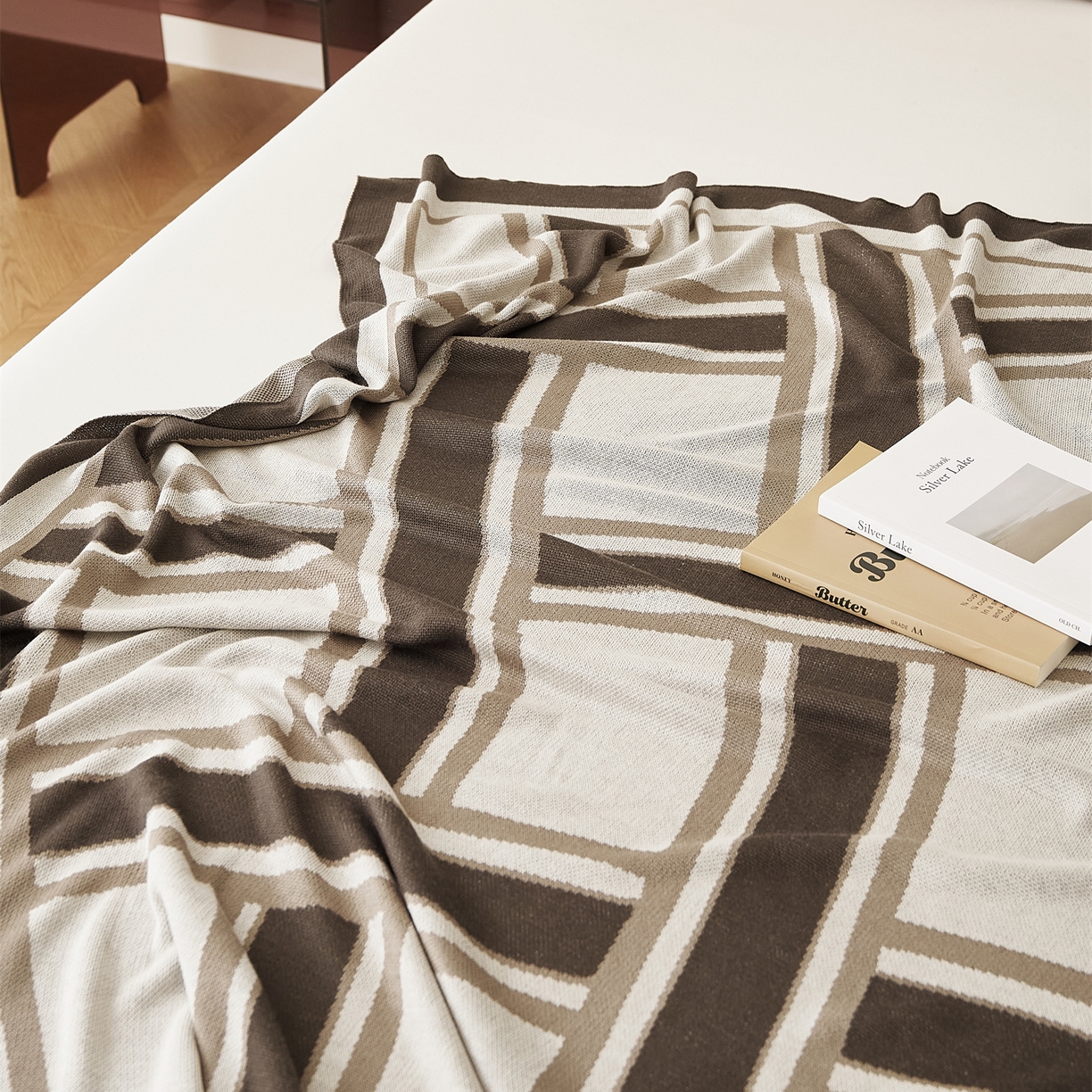 91家纺网 家纺一手货源 找家纺 （总）暖绵绵家纺 2025新款莱赛尔盖毯毯子-格尔利【注：最低零售价：128元】