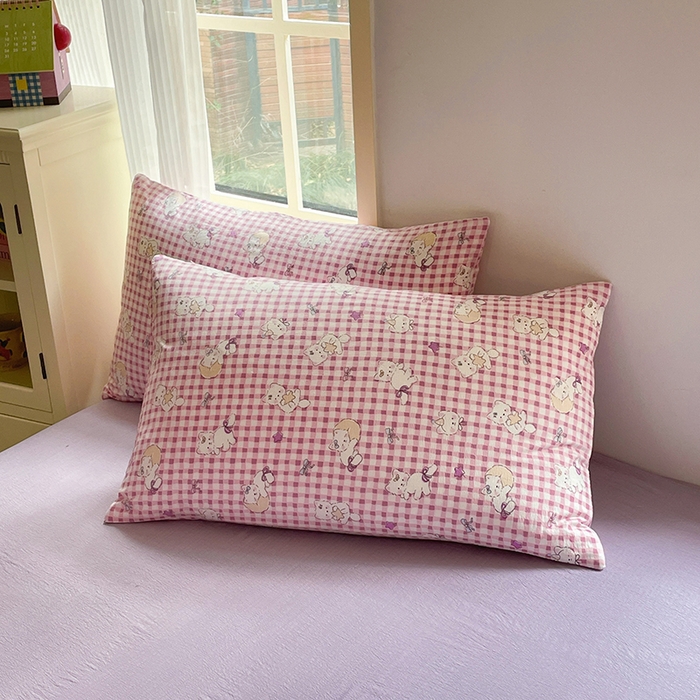 91家纺网 家纺一手货源 找家纺 贝扬思家纺 2025新款云感提花双层纱三件套-四件套-风格二 猫猫晚宴