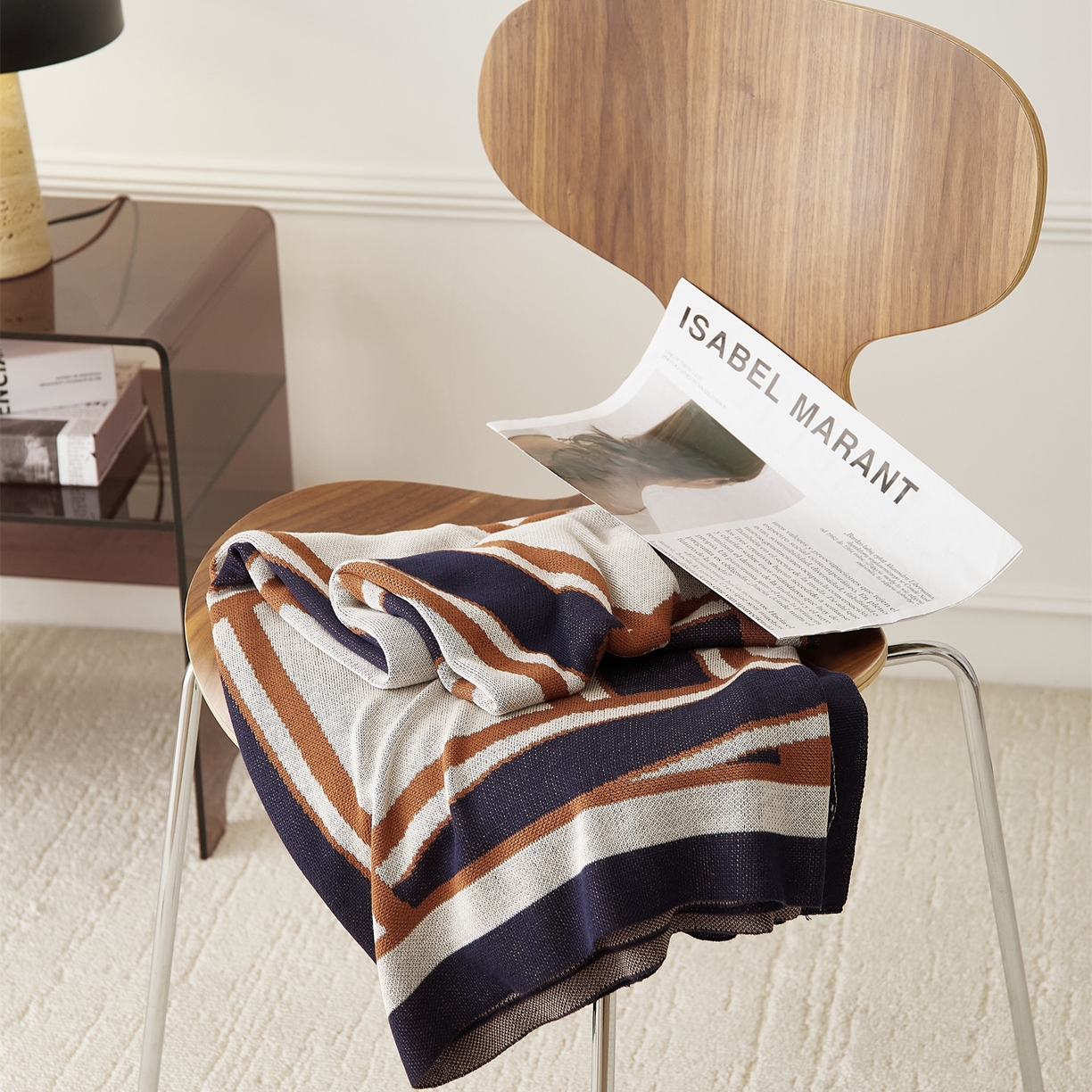 91家纺网 家纺一手货源 找家纺 暖绵绵家纺 2025新款莱赛尔盖毯毯子-格尔利【注：最低零售价：128元】 格尔利-焦糖色