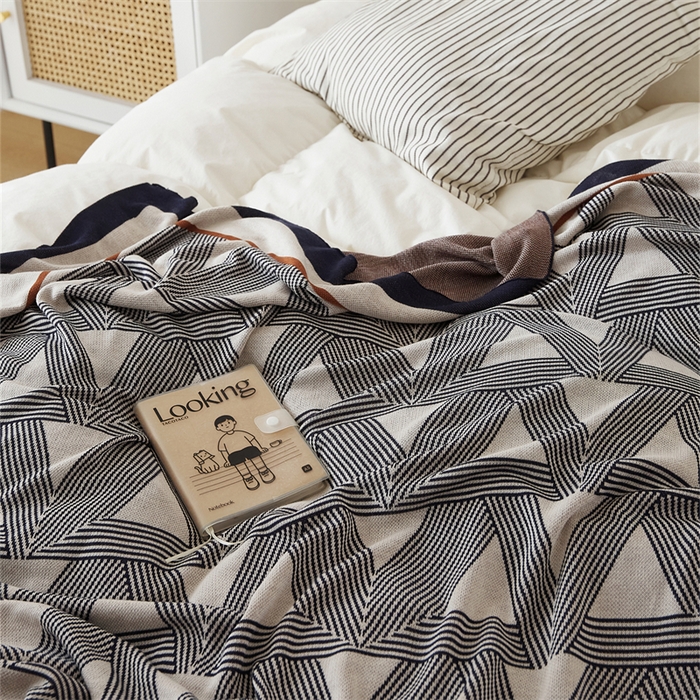 91家纺网 家纺一手货源 找家纺 （总）暖绵绵家纺 2025新款针织盖毯--布维林【注：最低零售价：128元】