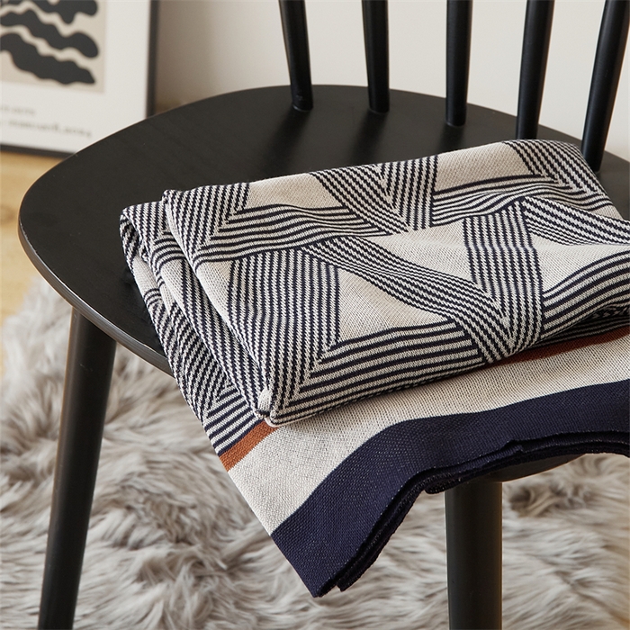 91家纺网 家纺一手货源 找家纺 暖绵绵家纺 2025新款针织盖毯--布维林【注：最低零售价：128元】 布维林-绿色