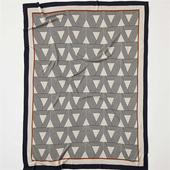 91家纺网 家纺一手货源 找家纺 暖绵绵家纺 2025新款针织盖毯--布维林【注：最低零售价：128元】 布维林-绿色