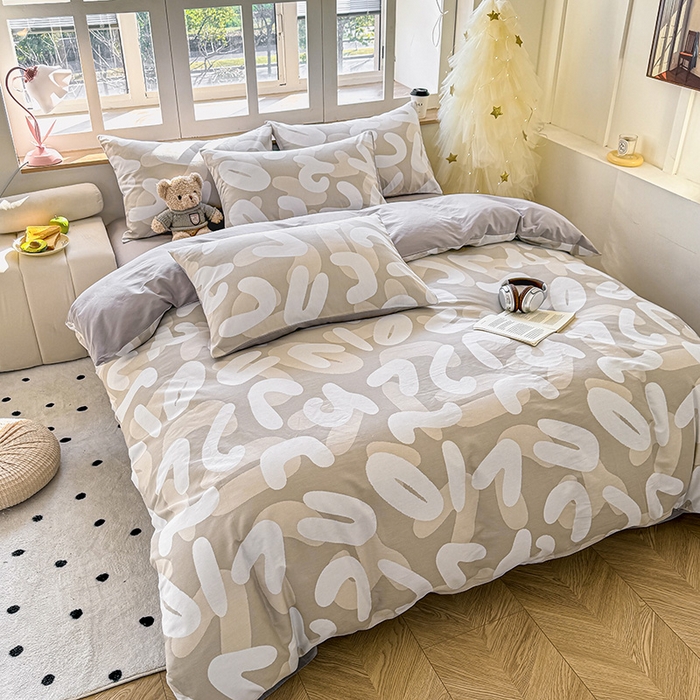 91家纺网 家纺一手货源 找家纺 芊寻家居 2025新款13372全棉印花系列单被套 小时代