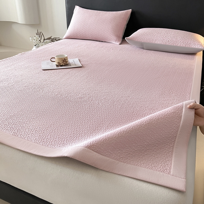 91家纺网 家纺一手货源 找家纺 （总）雅居纺家纺 2025春夏新款提花星空凉感席凉席席子