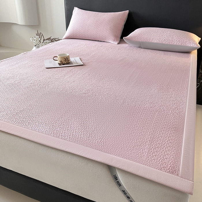 91家纺网 家纺一手货源 找家纺 （总）雅居纺家纺 2025春夏新款提花星空凉感席凉席席子