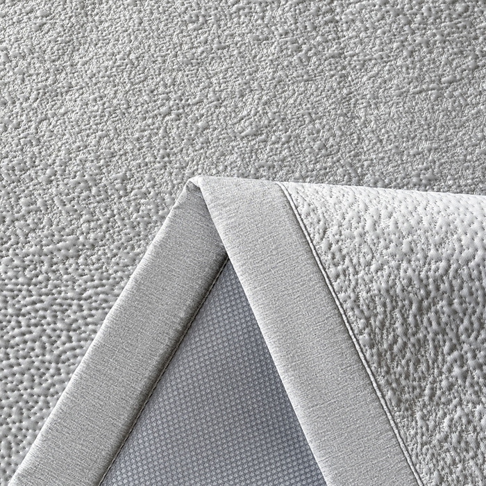 91家纺网 家纺一手货源 找家纺 雅居纺家纺 2025春夏新款提花星空凉感席凉席席子 星空-灰 床席款