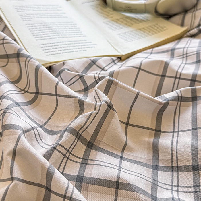 91家纺网 家纺一手货源 找家纺 芊寻家居 2025新款13372全棉印花系列单枕套 柏拉图