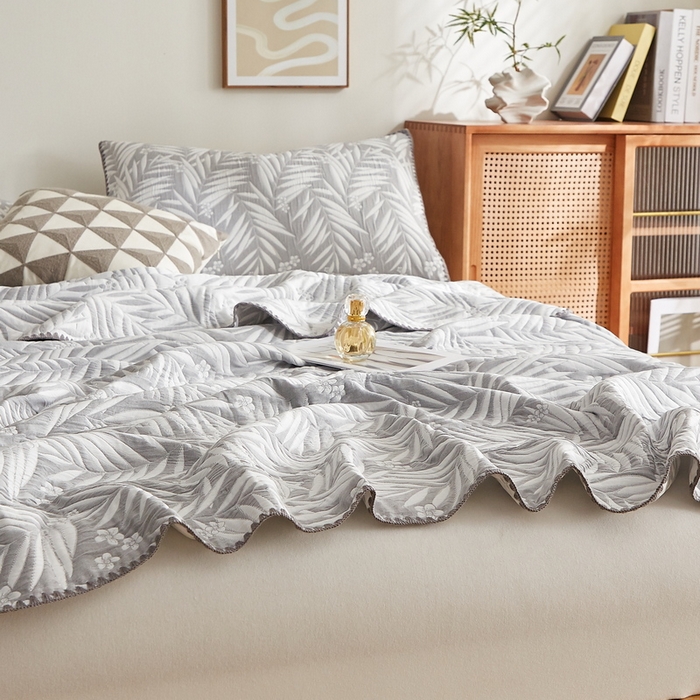 91家纺网 家纺一手货源 找家纺 （总）梦镜家纺 2025新款A类针织双层纱盖毯毯子