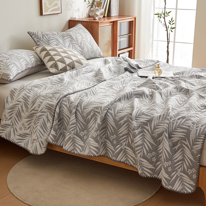 91家纺网 家纺一手货源 找家纺 （总）梦镜家纺 2025新款A类针织双层纱盖毯毯子