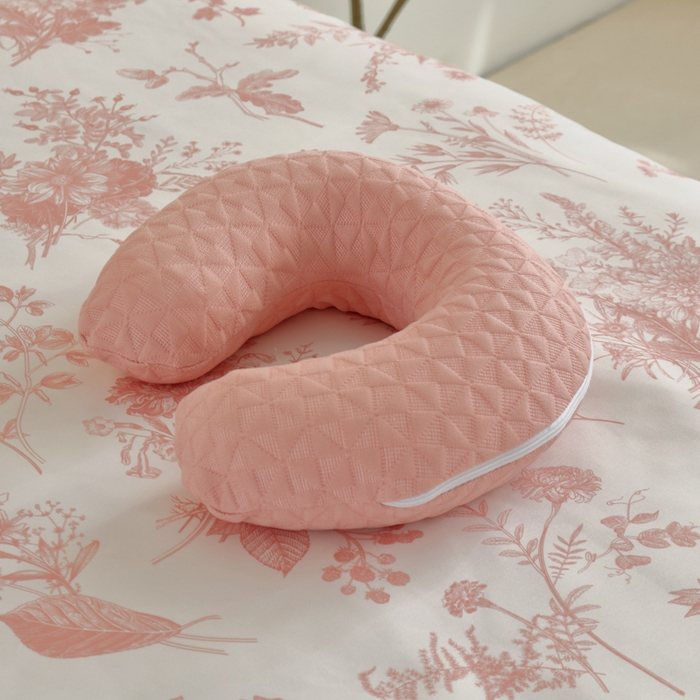 91家纺网 家纺一手货源 找家纺 琪宝阁 2025新款美容床罩四件套美容院专用套件-小风车系列 小风车-粉色