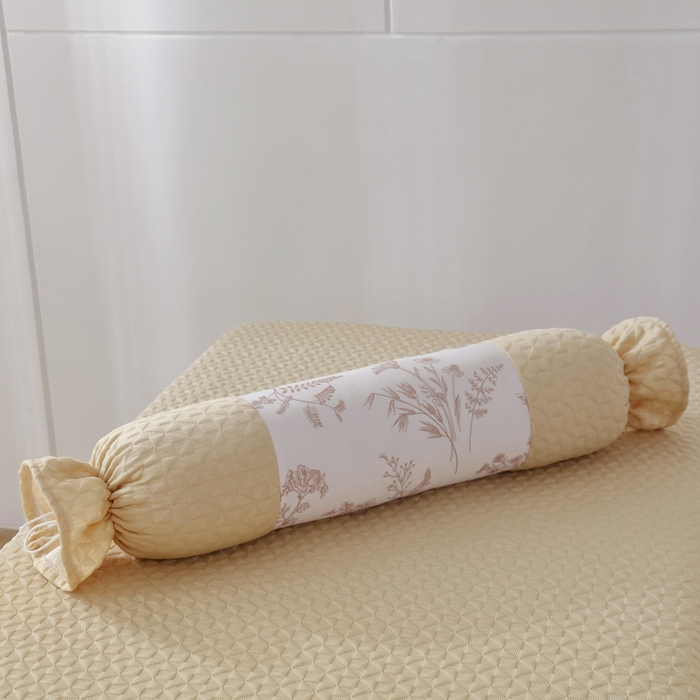 91家纺网 家纺一手货源 找家纺 琪宝阁 2025新款美容床罩四件套美容院专用套件-小风车系列 小风车-卡其