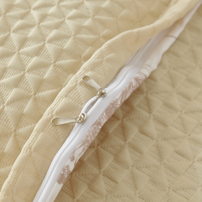 91家纺网 家纺一手货源 找家纺 琪宝阁 2025新款美容床罩四件套美容院专用套件-小风车系列 小风车-卡其