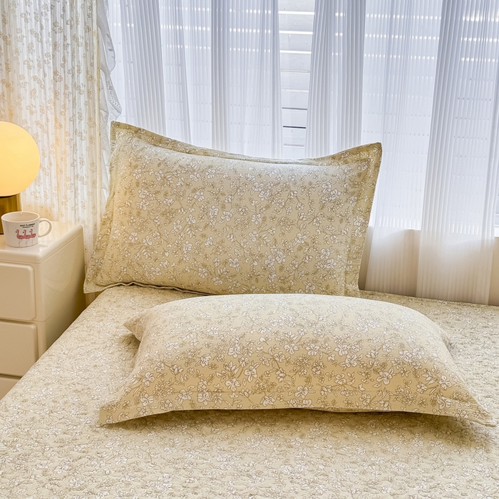 91家纺网 家纺一手货源 找家纺 梦可莱家居 2025夏季新款木棉夏被镂空花边床盖四件套 白玉兰