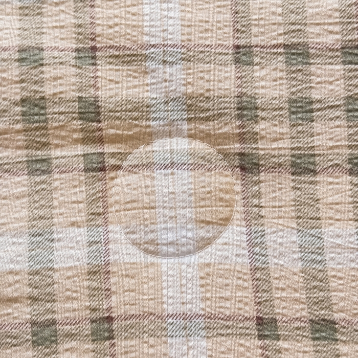 91家纺网 家纺一手货源 找家纺 梦可莱家居 2025夏季新款木棉夏被镂空花边床盖四件套 格子蝴蝶