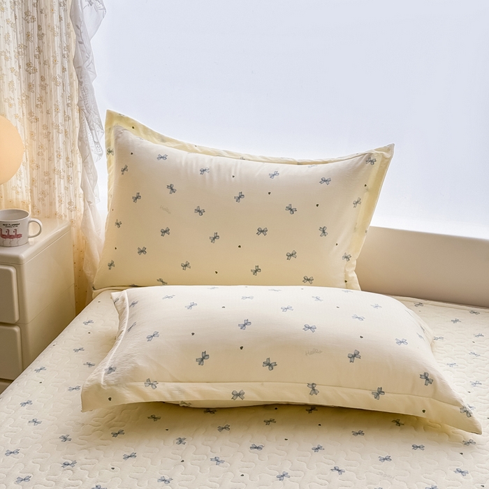 91家纺网 家纺一手货源 找家纺 梦可莱家居 2025夏季新款木棉夏被镂空花边床盖四件套 蝴蝶兰