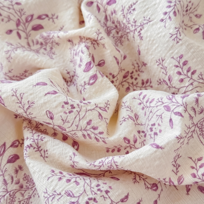 91家纺网 家纺一手货源 找家纺 梦可莱家居 2025夏季新款木棉夏被镂空花边床盖四件套 紫荆