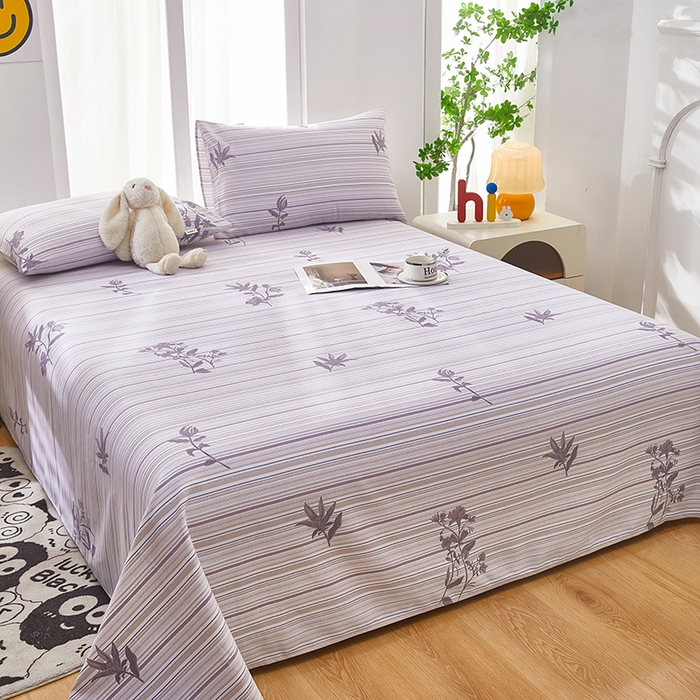 91家纺网 家纺一手货源 找家纺 （总）蕾诺家纺 2025新款老粗布加厚全包防滑床单可组合三件套